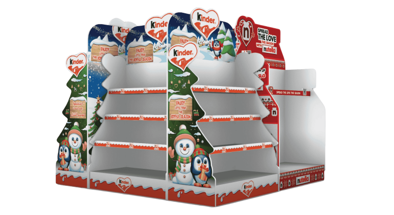 FSDU x6 Made by XPLUS for Kinder Christmas Themed in Dubai