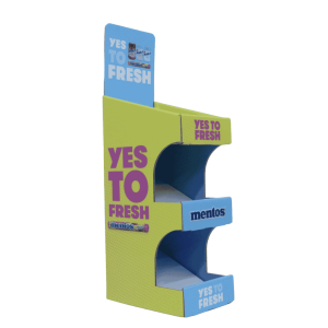 Mentos Counter Top Unit Display Blue